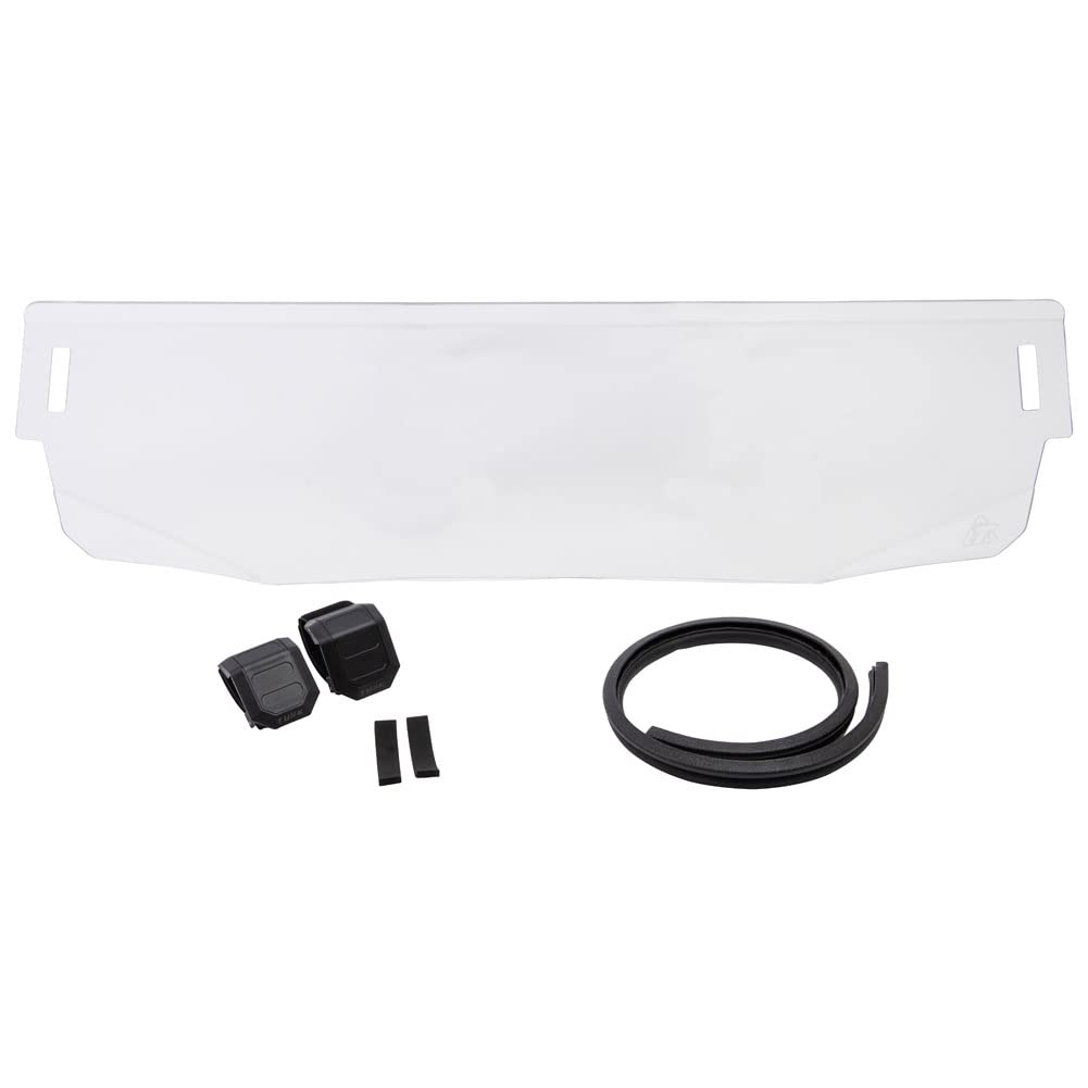 Tusk Removable Half Windshield Clear for Polaris RZR Pro R 4 Ultimate 2022 | Durable ATV Windshield for Off-Road Adventures & Trail Riding