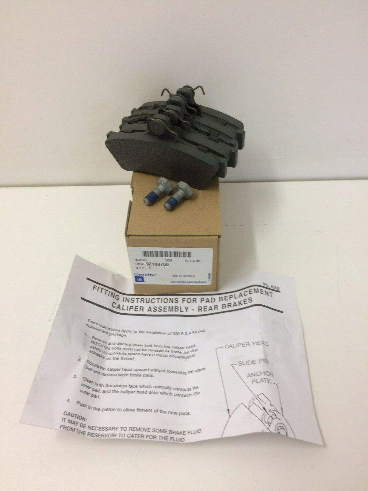 Holden Commodore VT VX VY VZ Rear Brake Pads - Police Pack | High-Performance Braking for Commodore Sedans & Police Vehicles