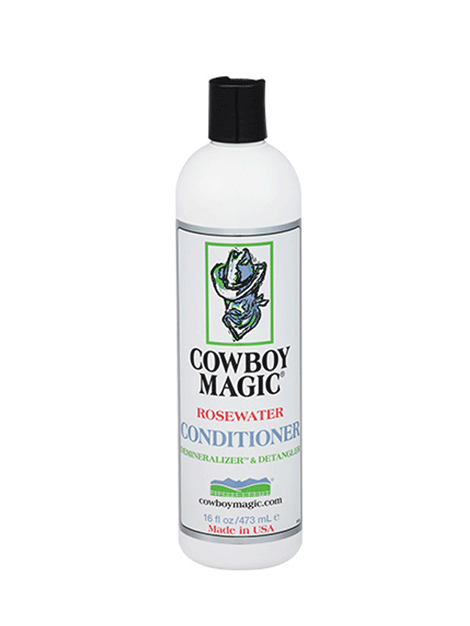 Cowboy Magic Rosewater Conditioner for Horses - Detangling & Shine Enhancing Hair Care - Perfect for Show Prep & Daily Grooming