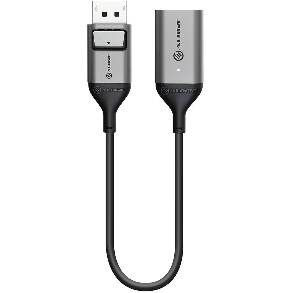 ALOGIC Ultra DisplayPort to HDMI Adapter 4K 60Hz - Gold-Plated Connector for High-Speed Signal Transmission - Perfect for Gaming, Home Theater & Office Monitors