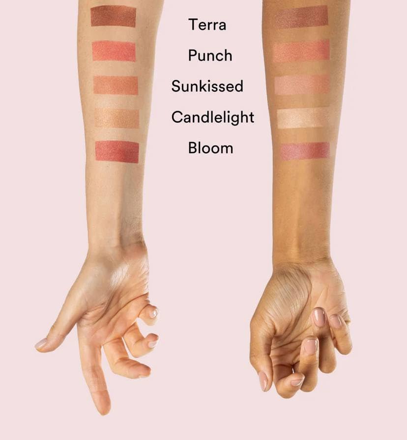 Gen See Straight Flush Glow Stick - Terra 05 Bronzing Glow Stick with Collagen Infused Premium Korean Sheet Mask | Hydrating Facial Skincare for Daily Glow & Night Routine