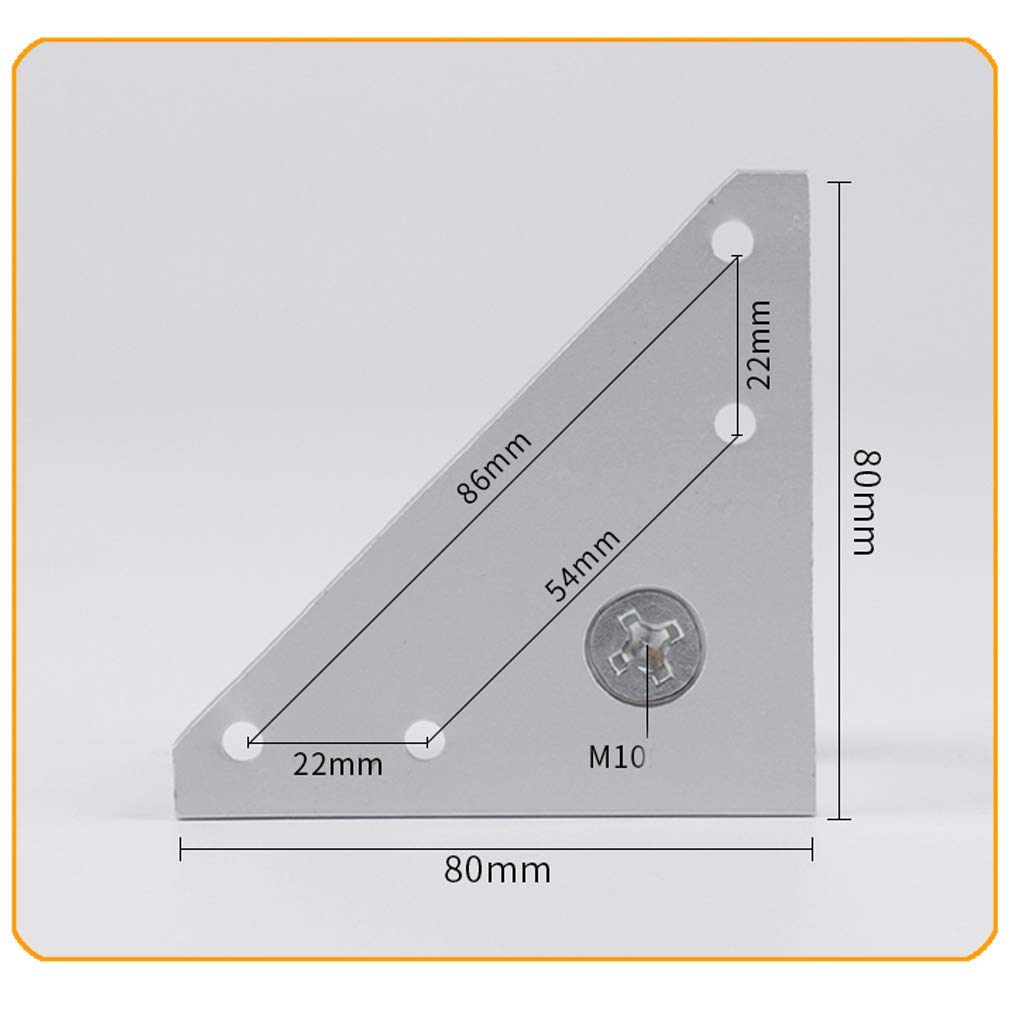 Adjustable Aluminum Alloy Furniture Legs - 10cm/3.9in Silver Metal Replacement Feet for Sofa, Cabinet, TV Stand, Coffee Table & Bathroom Vanity (Set of 4) - Perfect for Home Office, Living Room & Bedroom Furniture Upgrades