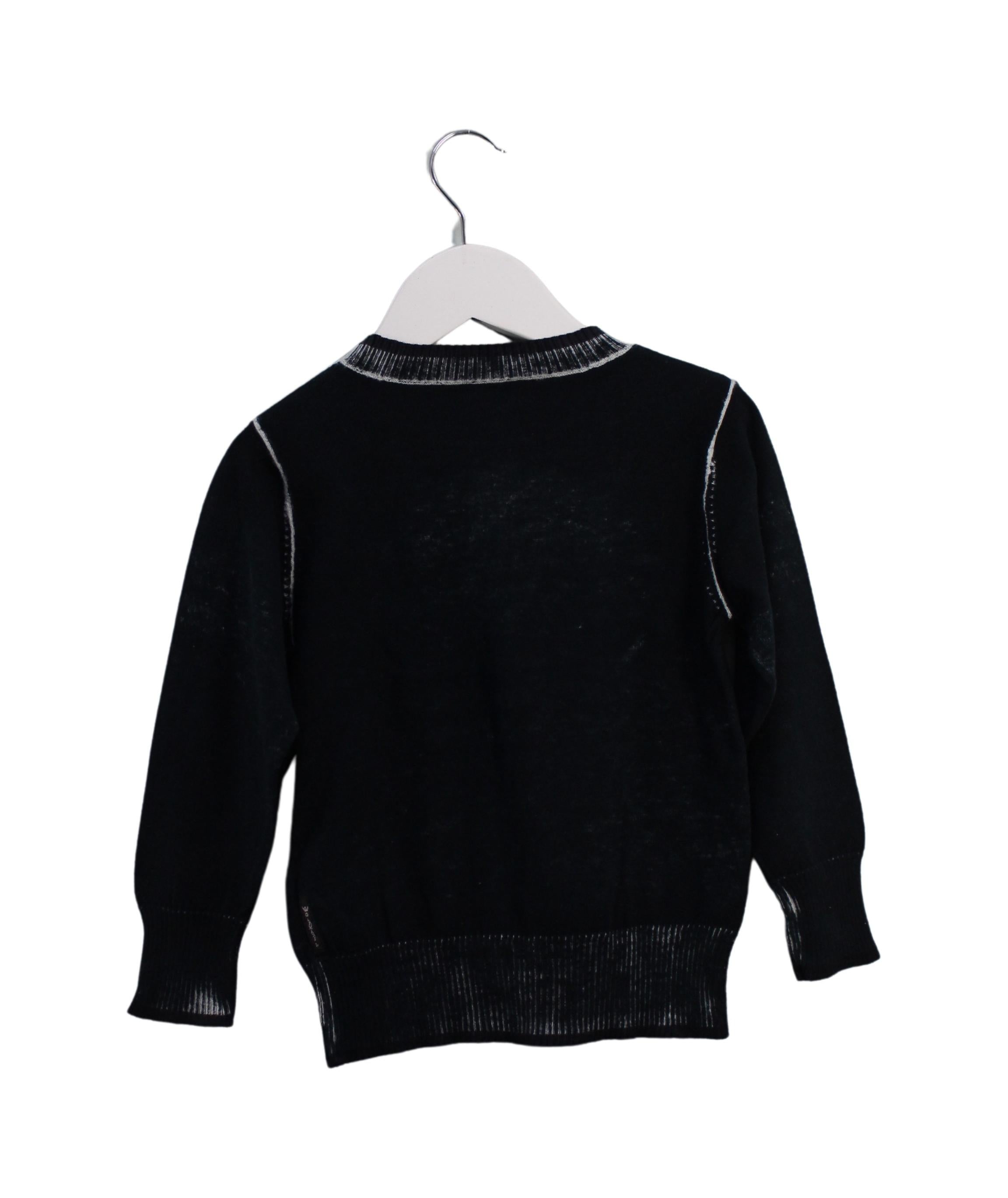 Armani Knit Sweater for Kids Size 4T - Soft & Stylish Winter Pullover for Boys & Girls - Perfect for School, Playdates & Family Outings