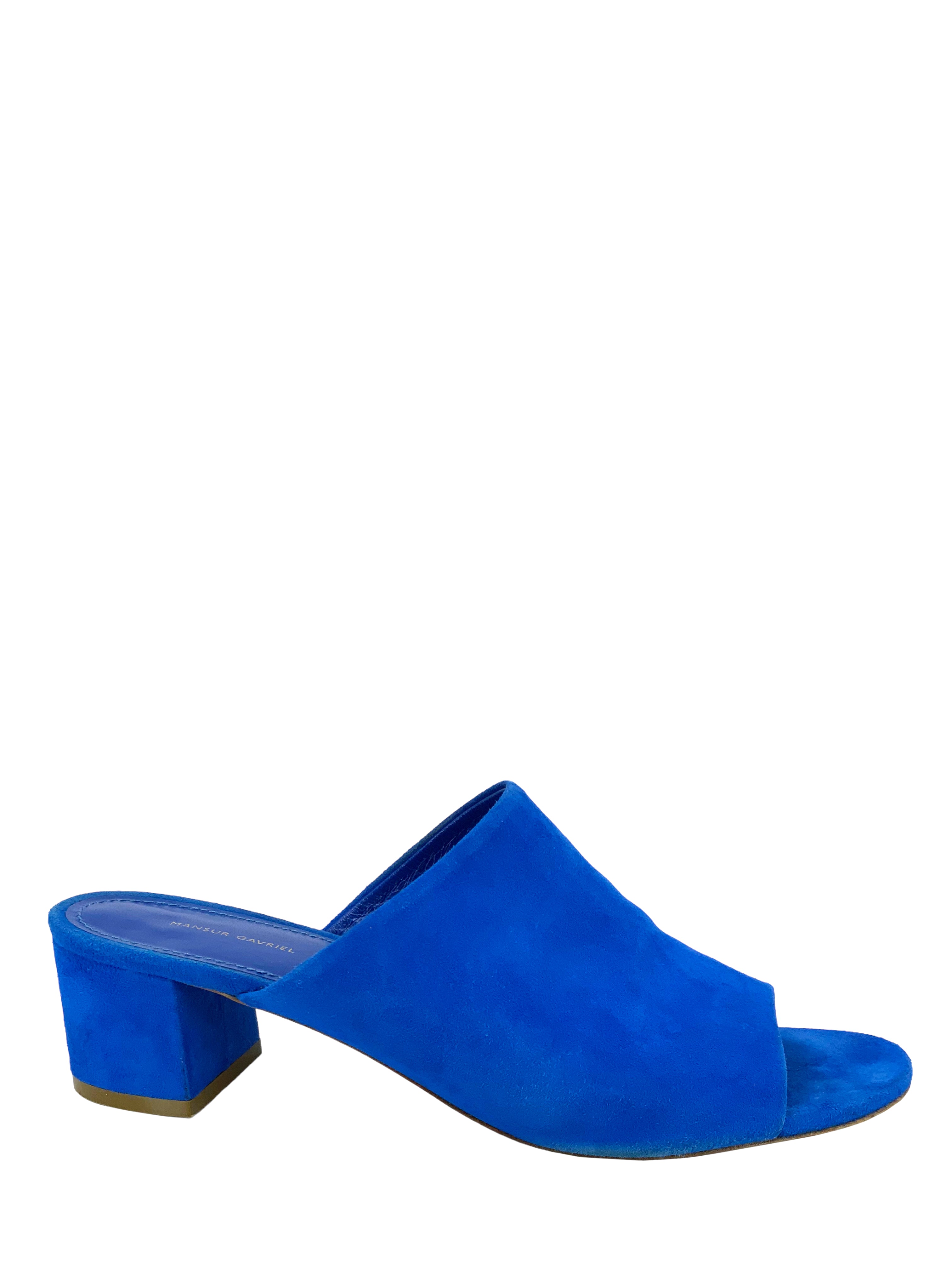 Mansur Gavriel Women's Suede Mules - Size 8 | Comfortable Slip-On Shoes for Casual Wear, Office & Everyday Outfits