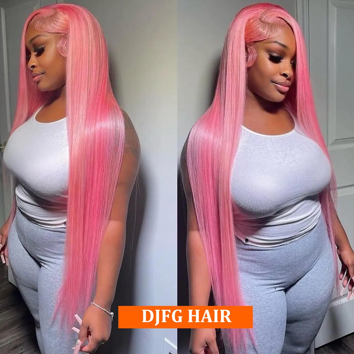 613 Blonde Human Hair Lace Front Wig 30 Inch - 13x6 HD Lace Frontal Wig 200% Density Pre-Plucked Glueless Straight Wig for Women | Perfect for Daily Wear, Cosplay, Parties & Special Occasions