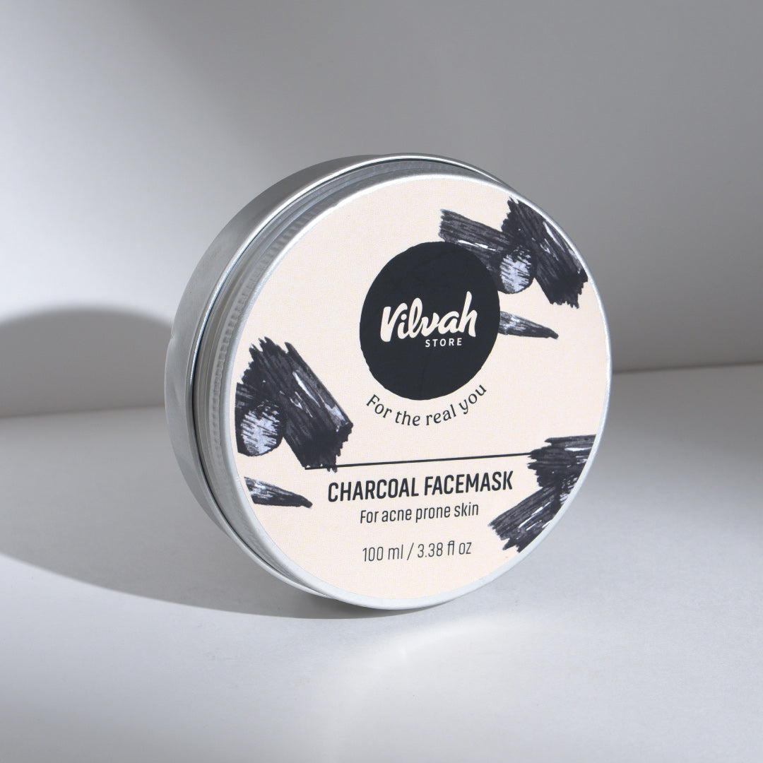 Best Activated Charcoal Face Mask for Deep Cleansing & Pore Minimizing - Detoxifying & Oil Control for Acne-Prone Skin - Perfect for Daily Skincare & Spa Nights