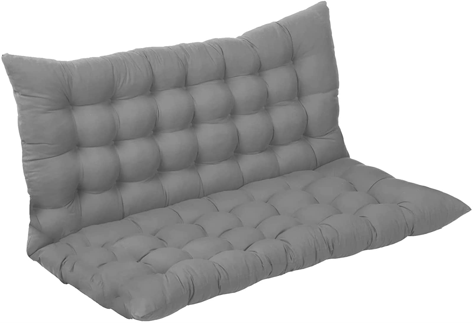 Outdoor Swing Replacement Cushions - Washable 2 or 3 Seater with Backrest for Garden, Patio, Indoor & Balcony Use | Durable Bench Seat Cushions for Comfortable Relaxation