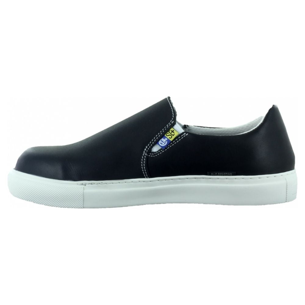 Mellow Walk Jessica Women's Slip-On Steel Toe Work Shoes - Comfortable & Safety SD+ 482072 - Perfect for Construction, Warehouse & Industrial Work