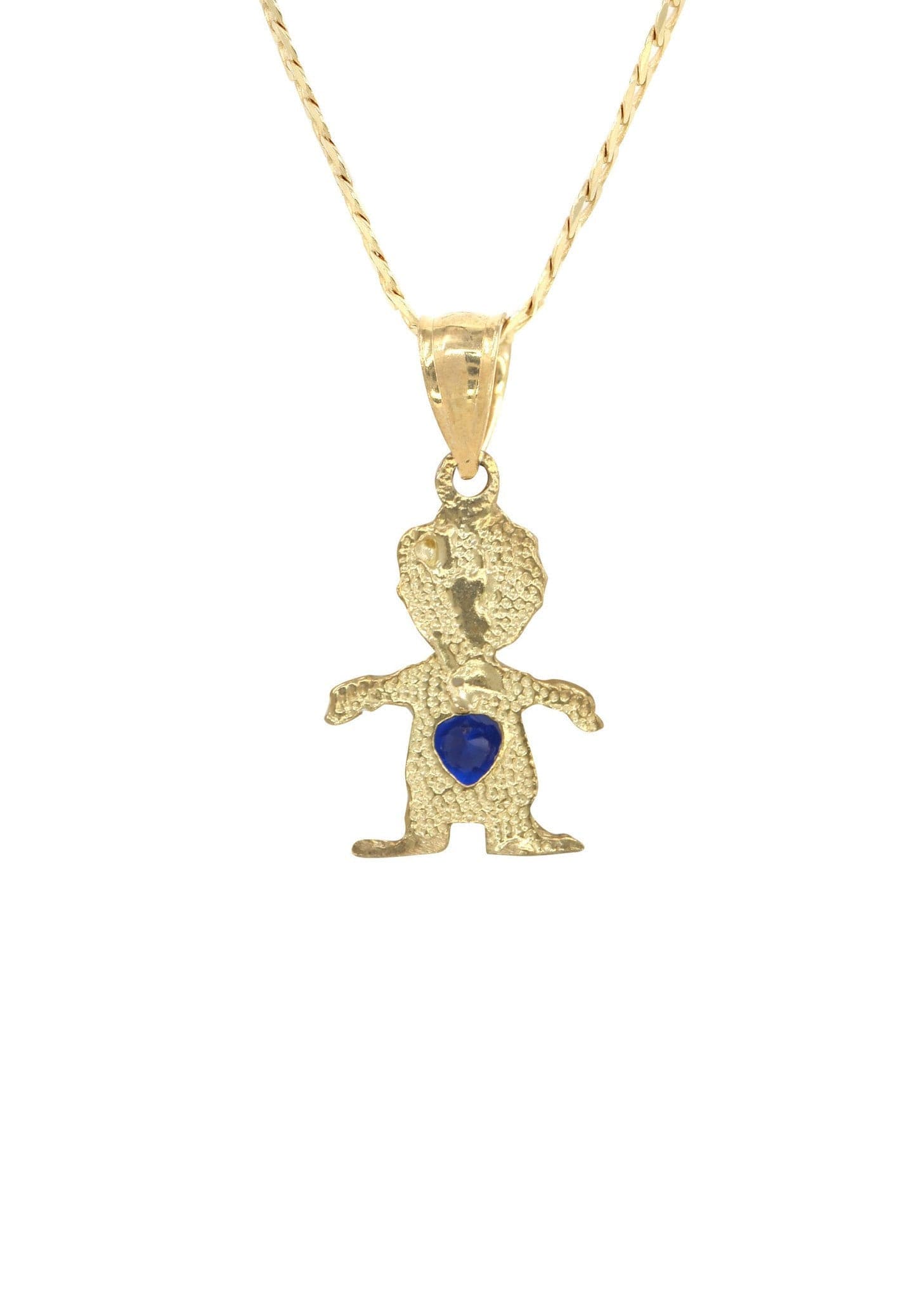 10K Yellow Gold Necklace with Cubic Zirconia - Kids Jewelry Gift (5.8 Grams) | Perfect for Birthdays, First Communion & Special Occasions