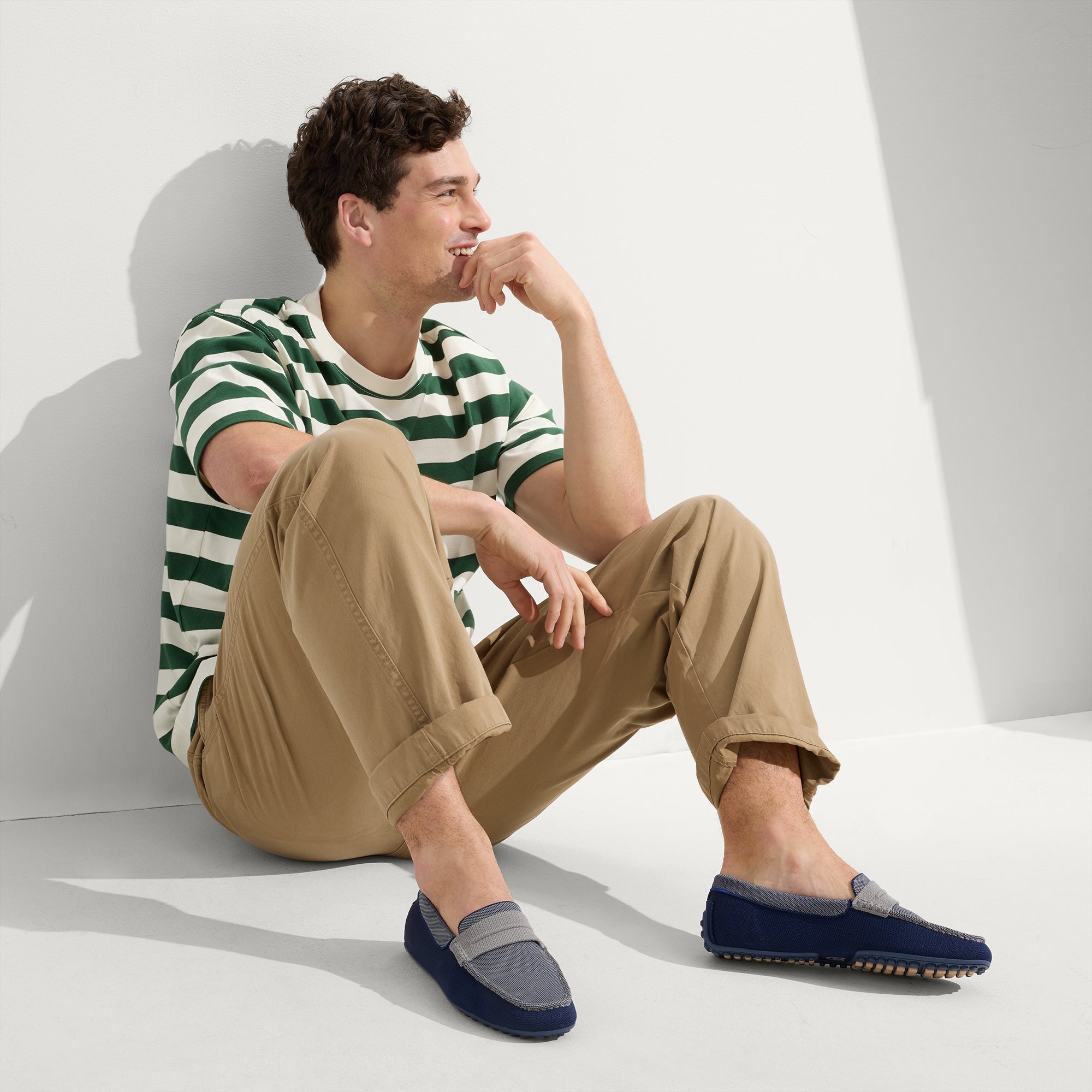 Amalfi Blue Driving Loafers - Comfortable Men's Slip-On Shoes for Casual Wear & Travel | Perfect for Driving, Office & Everyday Use