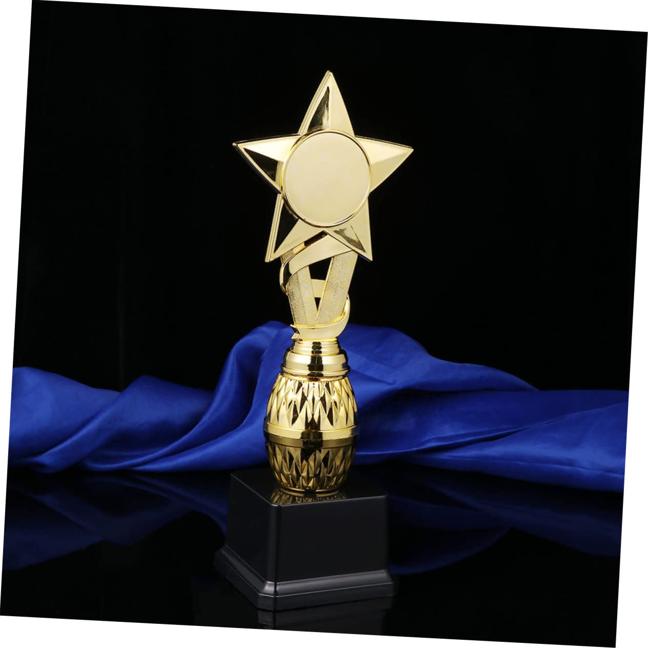 BELLIFFY Kids Small Plastic Soccer Trophy - Reusable Sports Award for Children - Perfect for Soccer Games, Team Parties & Youth Tournaments