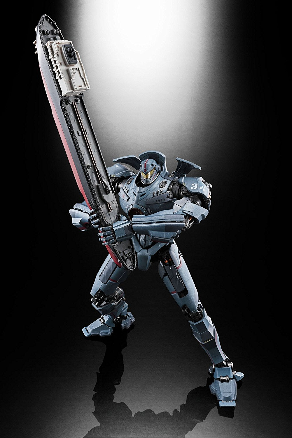 Bandai Soul of Chogokin GX-77 Gipsy Danger Pacific Rim Collectible Action Figure - Highly Detailed Robot Model for Display & Anime Fans