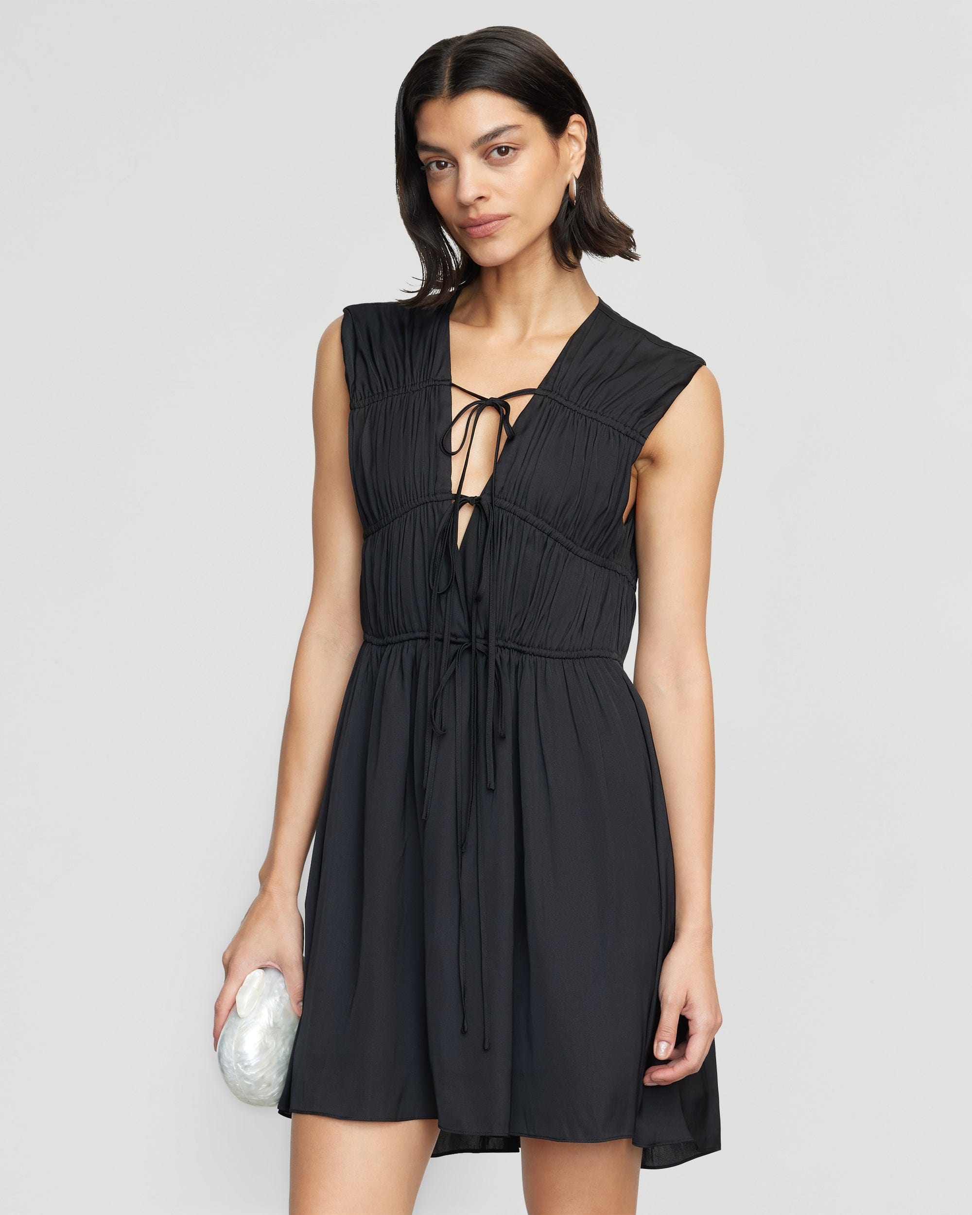 Nidhi Plisse Mini Dress for Women - Elegant & Comfortable Summer Party Outfit | Perfect for Beach Vacations, Date Nights & Casual Wear