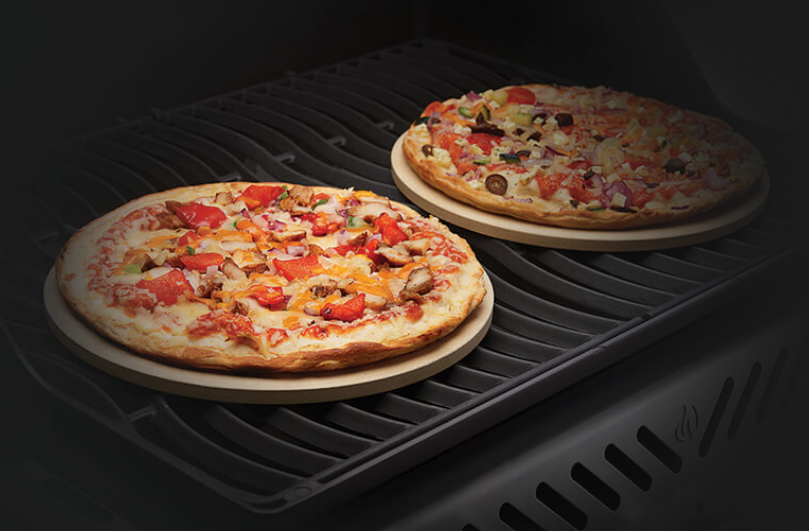 Napoleon 10 Inch Personal Pizza Stone Set | Premium Baking Stone for Homemade Pizza, Bread & Pastries | Perfect for Oven, Grill & Outdoor Cooking