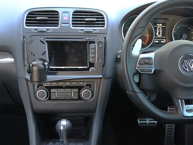 Volkswagen Golf Mk6 (2009-2011) Car Phone Holder - Industrial Evolution InDash Mount for Secure Smartphone Use While Driving