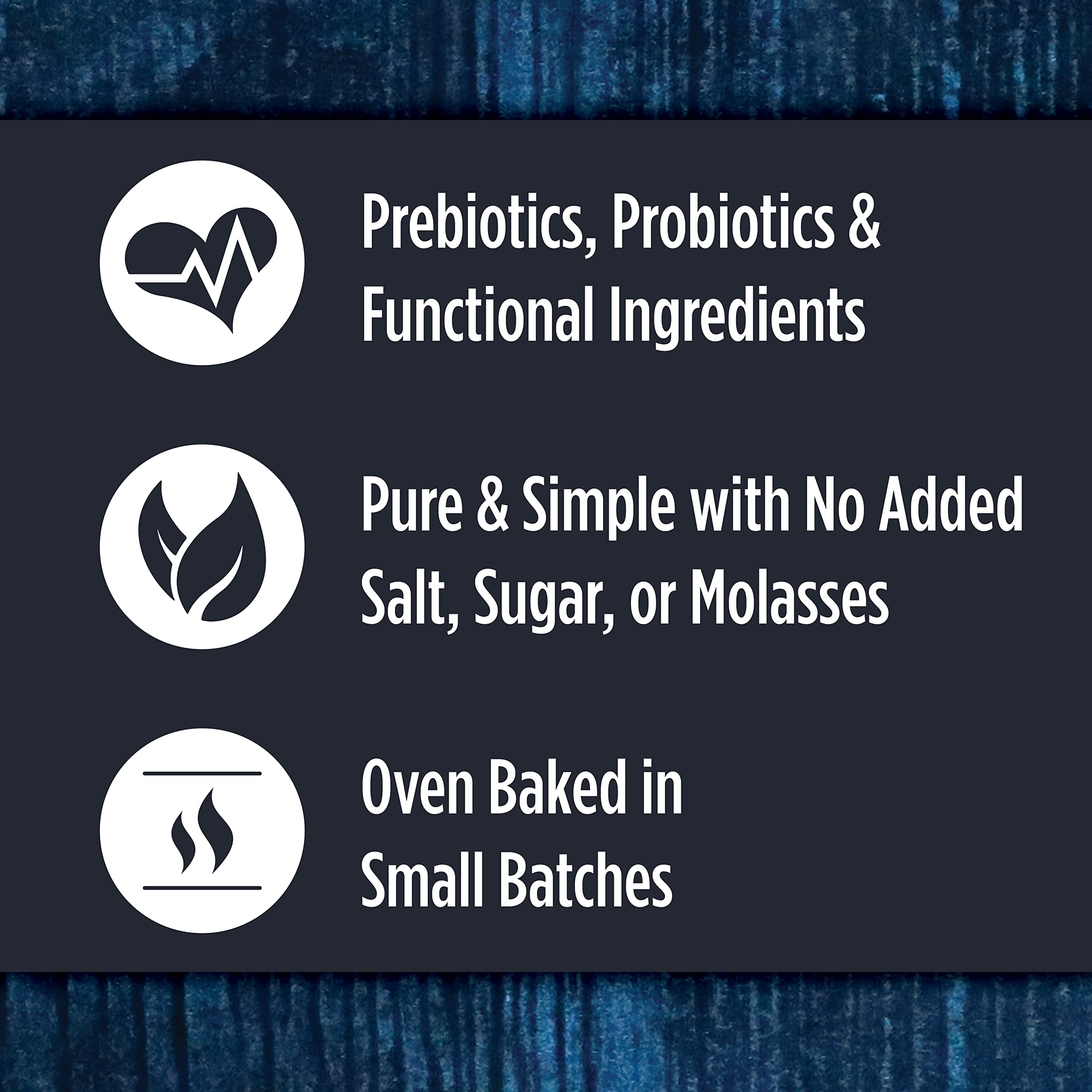Nulo Functional Granola Bars for Dogs - Healthy Oven-Baked Dog Treats with Prebiotics & Probiotics - No Added Salt, Sugar or Molasses - 10oz Bag - Perfect for Training Rewards & Digestive Health Support