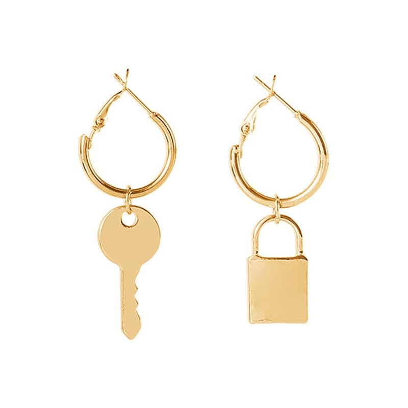 Gold Lock Key