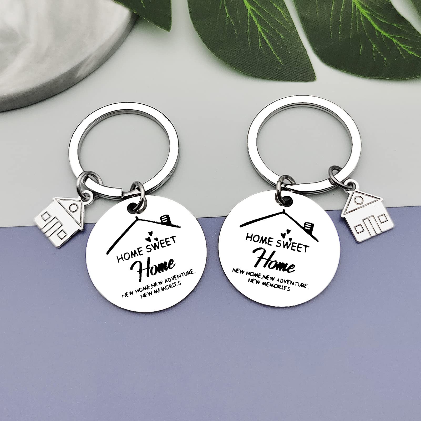 Funny Housewarming Keychain Gift for New Home Owners - Unique First Home Keepsake, New Neighbor & Family Moving-In Present - Perfect for Housewarming Parties, New Home Celebrations & Welcome Gifts
