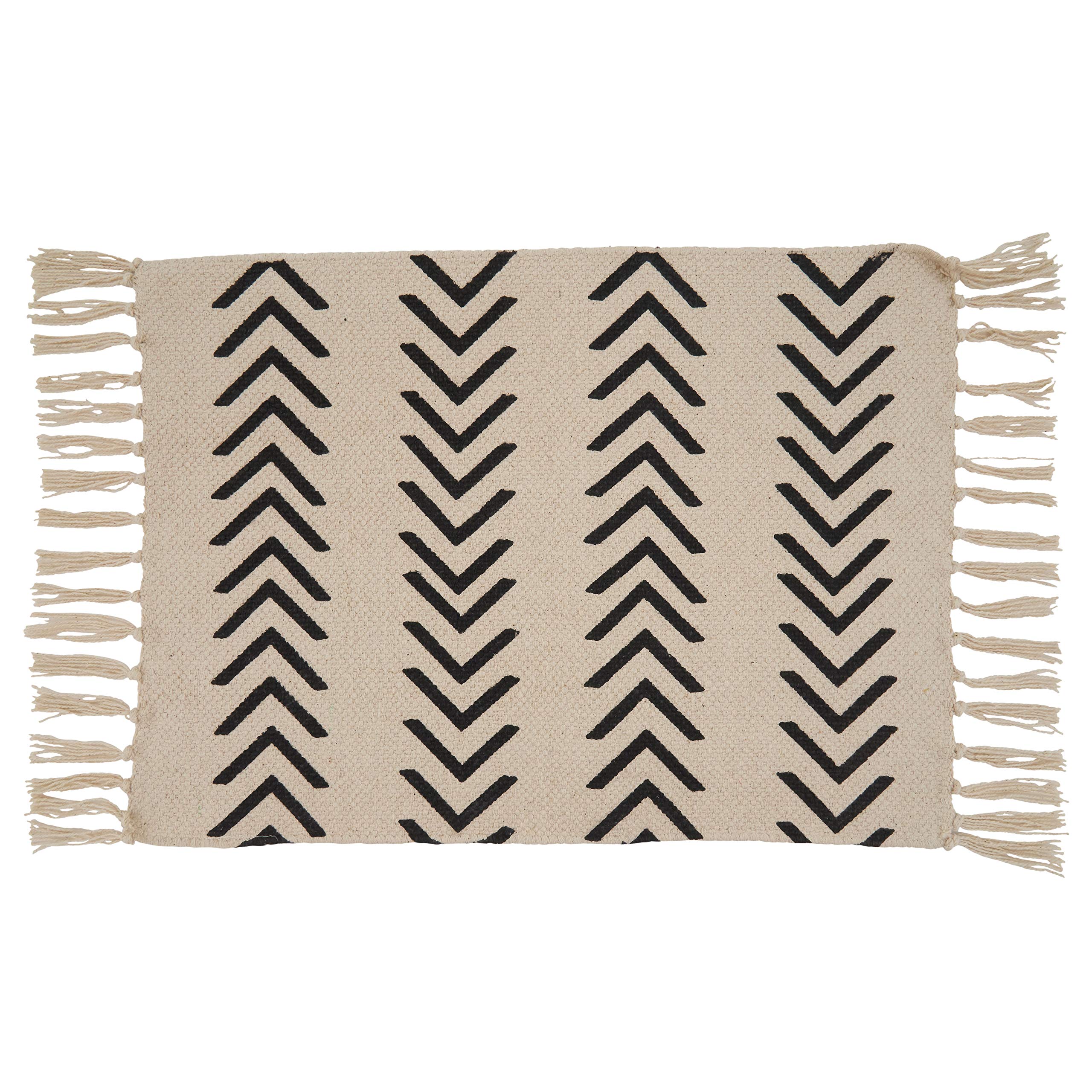 Stylish Chevron Pattern Placemats Set of 4 - Waterproof & Heat-Resistant Table Mats for Dining, Kitchen, or Party Decor - Perfect for Everyday Meals & Special Occasions