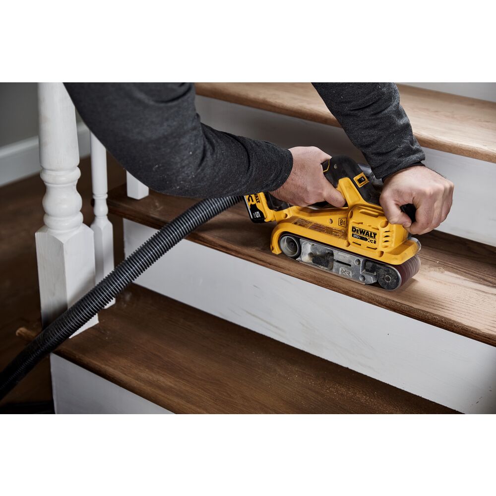 DEWALT DCW220B 20V MAX XR Brushless Cordless Belt Sander (Tool Only) - Perfect for Woodworking, Sanding Floors & DIY Projects