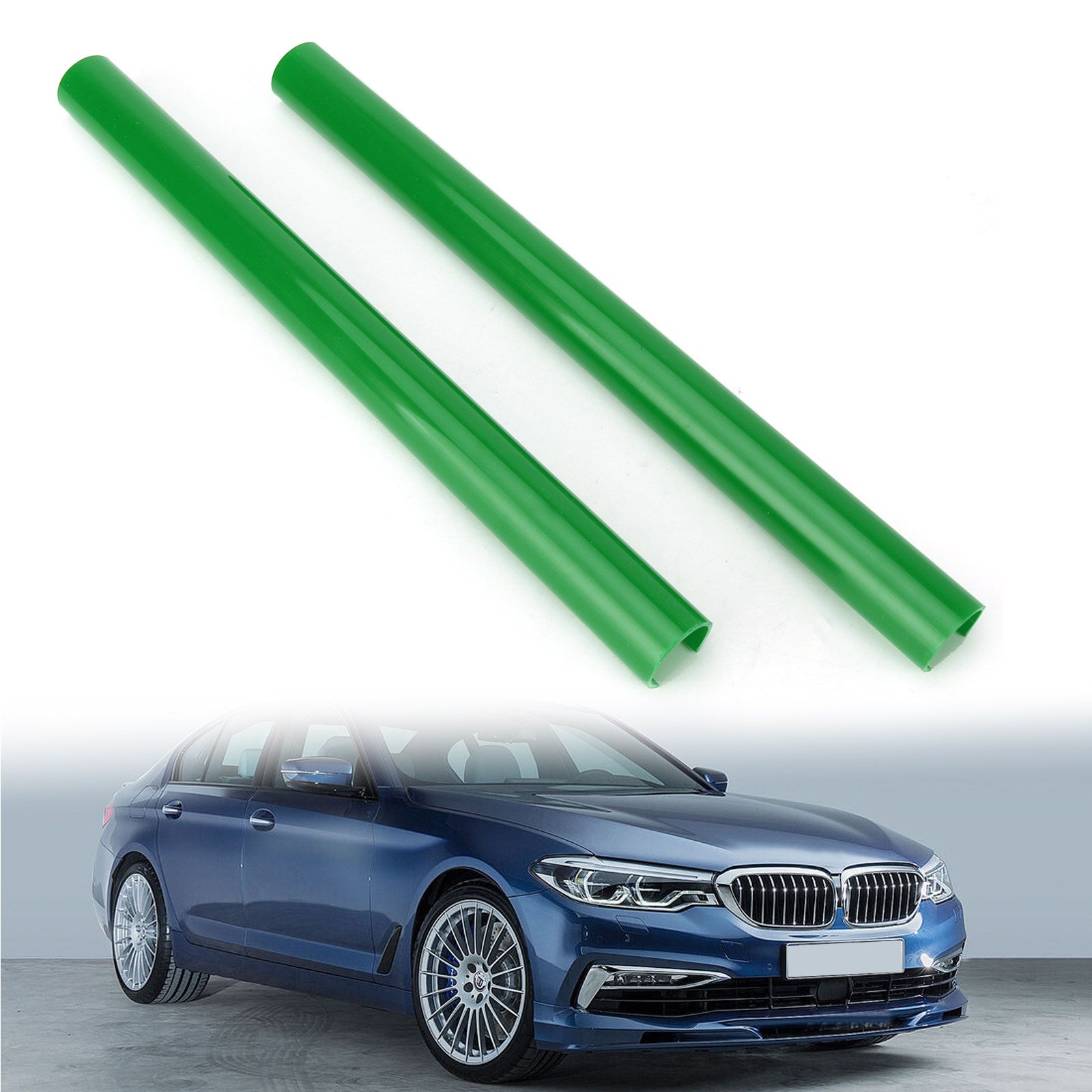 BMW G01 G02 G05 G06 G07 G30 G38 Blue Grill Bar V Brace Support Wrap - Universal Fit for X3 X4 X5 X6 X7 5 Series - Enhances Front Grille Style & Protection for Off-Road & Urban Driving