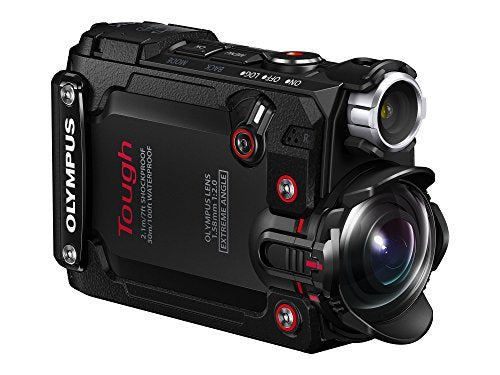 Olympus Stylus Tough TG Tracker Waterproof Action Camera - 4K Ultra HD, Shockproof & Freeze-Proof for Outdoor Adventures, Hiking, Snorkeling, and Extreme Sports