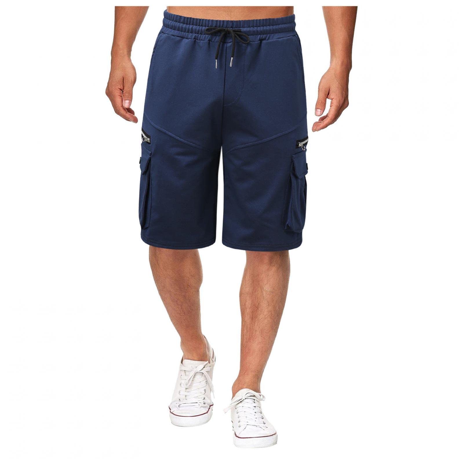 **Men's Lightweight Stretch Cargo Shorts - Outdoor Hiking, Travel, Fishing & Golf Tactical Shorts for Active Lifestyles**