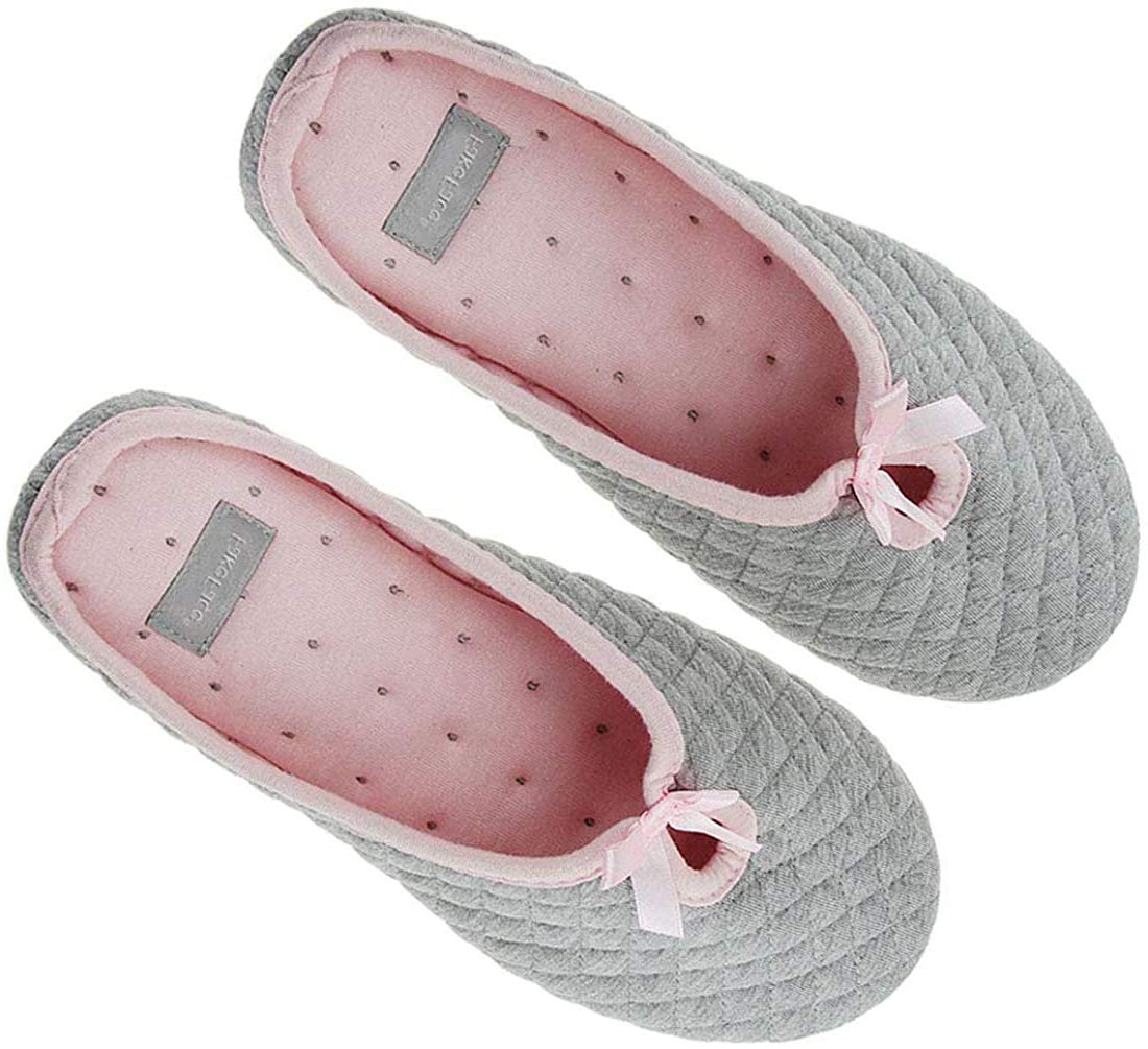 Women's Soft Warm Cotton Indoor Slippers - Non-Slip Cozy House Shoes for Home, Bedroom & Lounge - Comfortable Slip-On Mule Clogs for Relaxing, Winter & Cold Floors