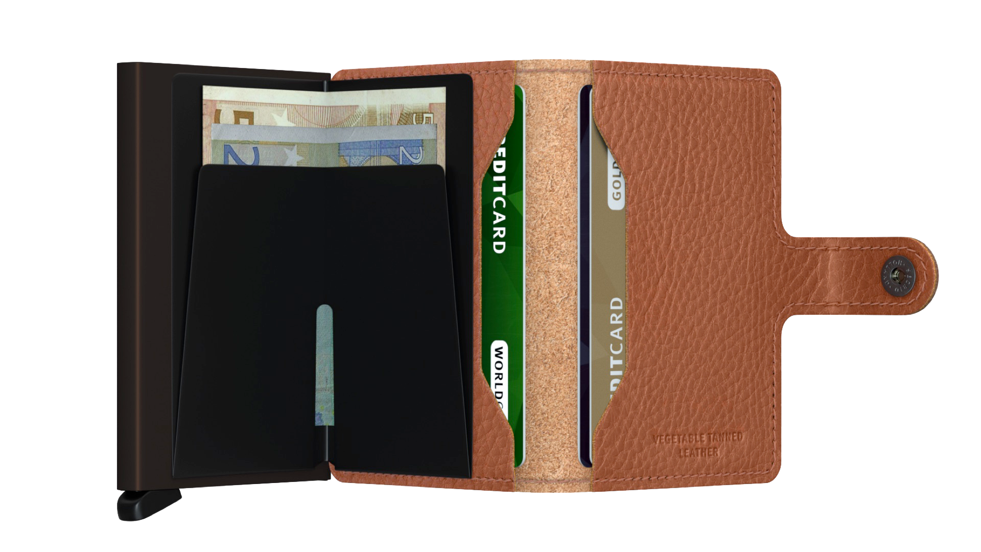SECRID Miniwallet Vegan Leather RFID Blocking Slim Wallet - Perfect for Travel, Business & Everyday Use