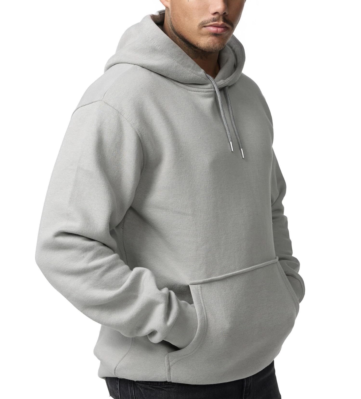 Smith & Solo Men's Hooded Sweatshirt - Long Sleeve Crewneck Cotton Blend Pullover for Workout & Casual Wear - High Quality Hoodie for Men & Teens - Perfect for Gym, Running, and Everyday Comfort