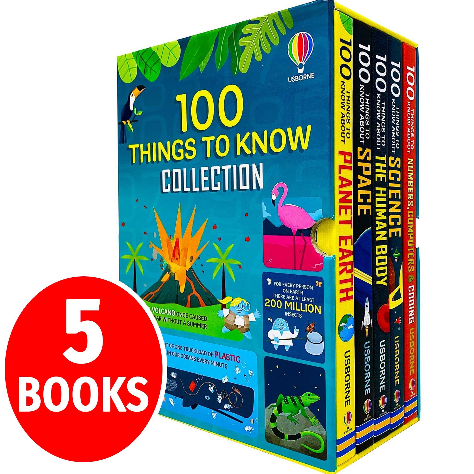 100 Things to Know About Science & Space - Educational Box Set for Kids | STEM Learning, Homeschooling & Classroom Activities