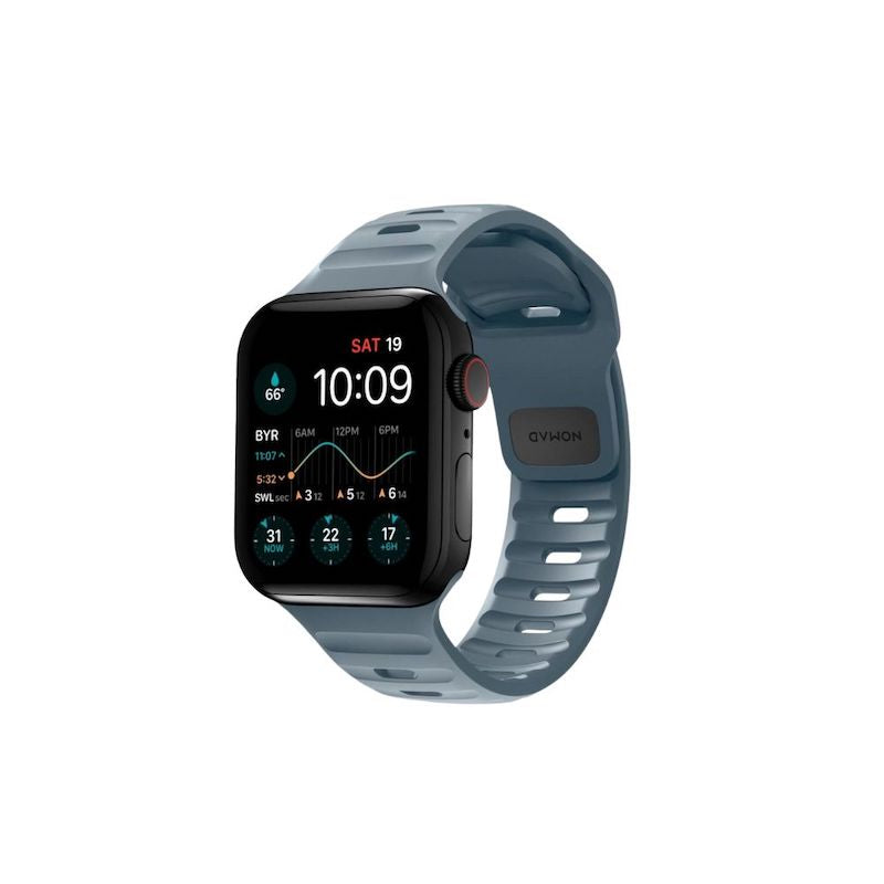 NOMAD Sport Band for Apple Watch 41mm 40mm 38mm - Pacific Blue | Durable & Comfortable Fitness Band for Running, Swimming & Outdoor Activities