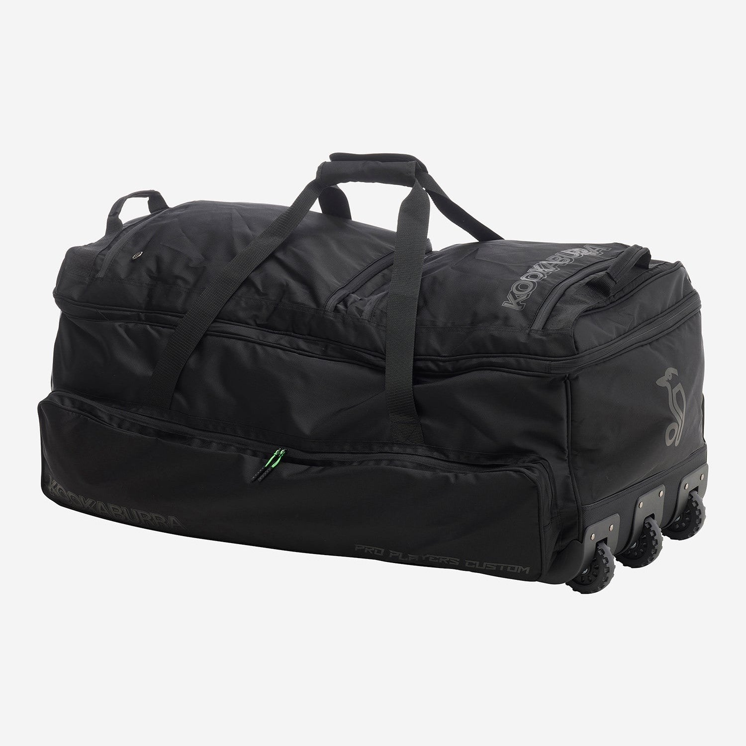 Kookaburra Pro Players Custom Cricket Wheelie Bag - Durable Sports Equipment for Travel & Training - Perfect for Cricket Players, Coaches & Teams