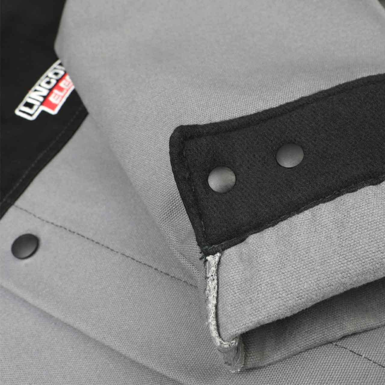 Lincoln Electric XVI Series Industrial Welding Jacket - Heavy Duty Flame Resistant Workwear for MIG, TIG & Arc Welding | Perfect for Construction, Metal Fabrication & Automotive Repair