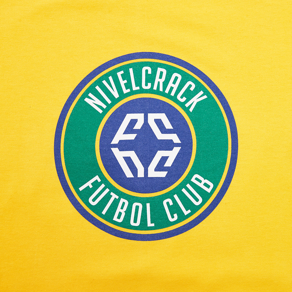 Nivelcrack Club Tee - Yellow Cotton T-Shirt for Men | Casual Streetwear & Party Outfit