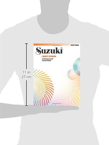 Quint Etudes: Violin Book for Suzuki Method - Essential Violin Exercises for Beginners & Intermediate Players - Perfect for Home Practice, Music Lessons & Recital Preparation