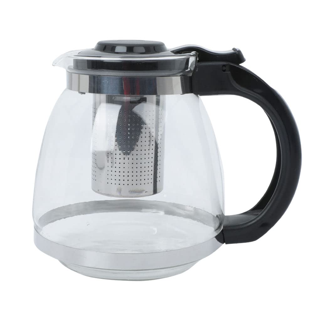 **MagiDeal 50oz Glass Teapot - High Borosilicate Heat-Resistant, Dishwasher Safe Loose Leaf Tea Maker - Perfect for Housewarming, Birthday Gifts & Tea Ceremonies**