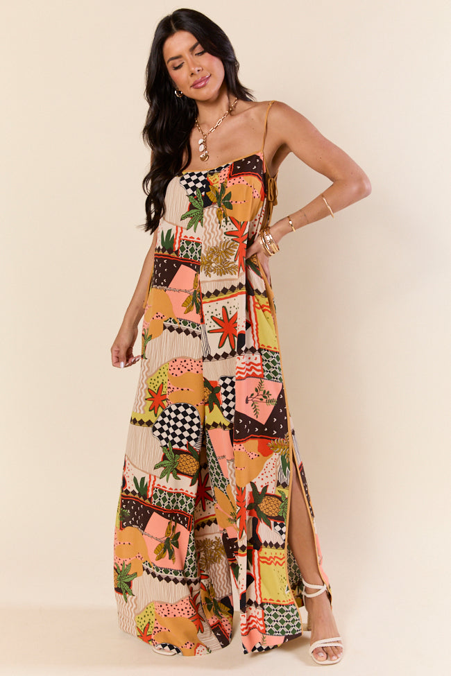 Stylish Sewn Soul Patchwork Jumpsuit for Women - Boho Chic Romper with Unique Design | Perfect for Festivals, Beach Vacations & Summer Outfits