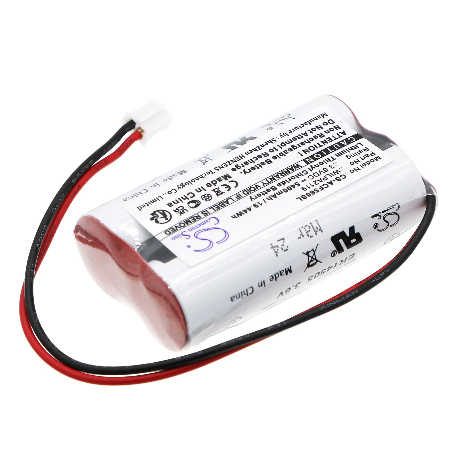 Actaris Counter 2 CF560 Replacement Battery - Compatible with Echo 2, KH210 RF, KP110 RF, KP111 RF, KT110 RF, KT150 RF Survey Multimeters - Long-Lasting Power for Professional Measurement Equipment