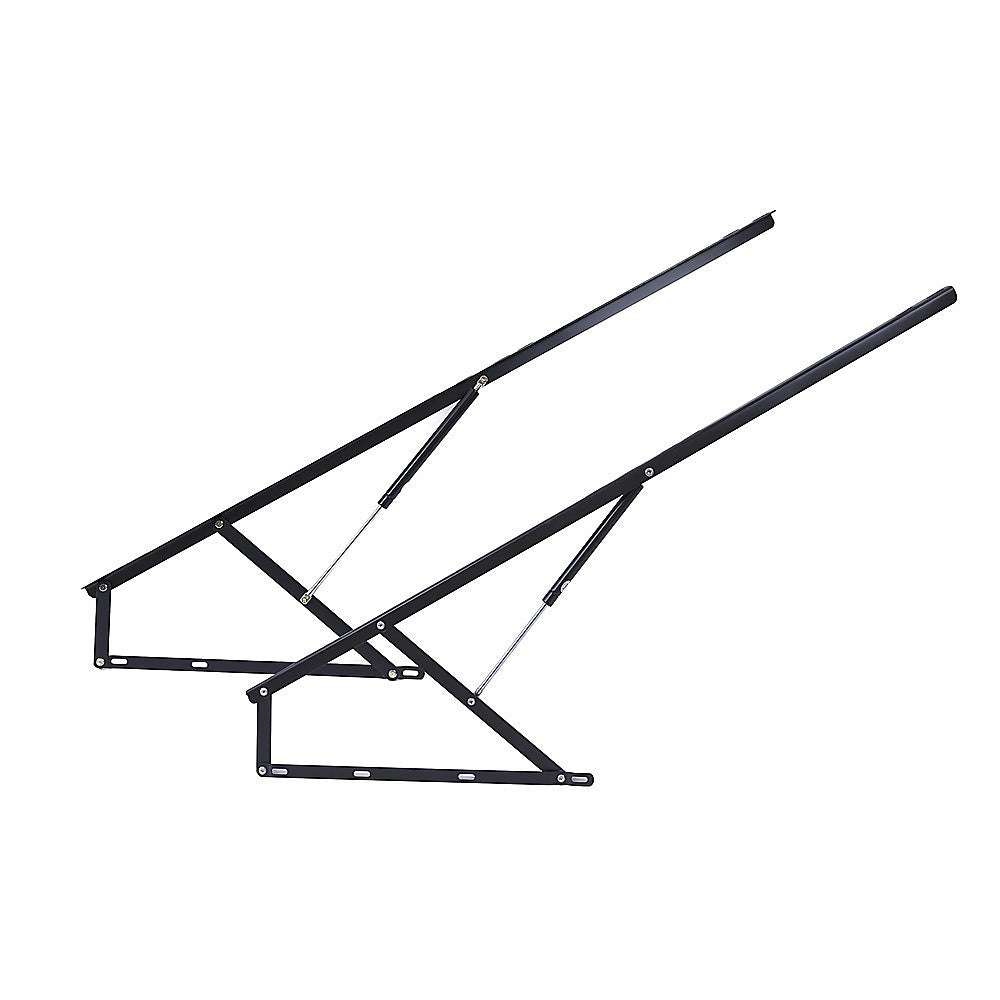 150cm Pneumatic Sofa Bed Lift Up Mechanism Kit - Heavy Duty Gas Spring for Convertible Furniture | Perfect for Home, Office & Guest Room Use
