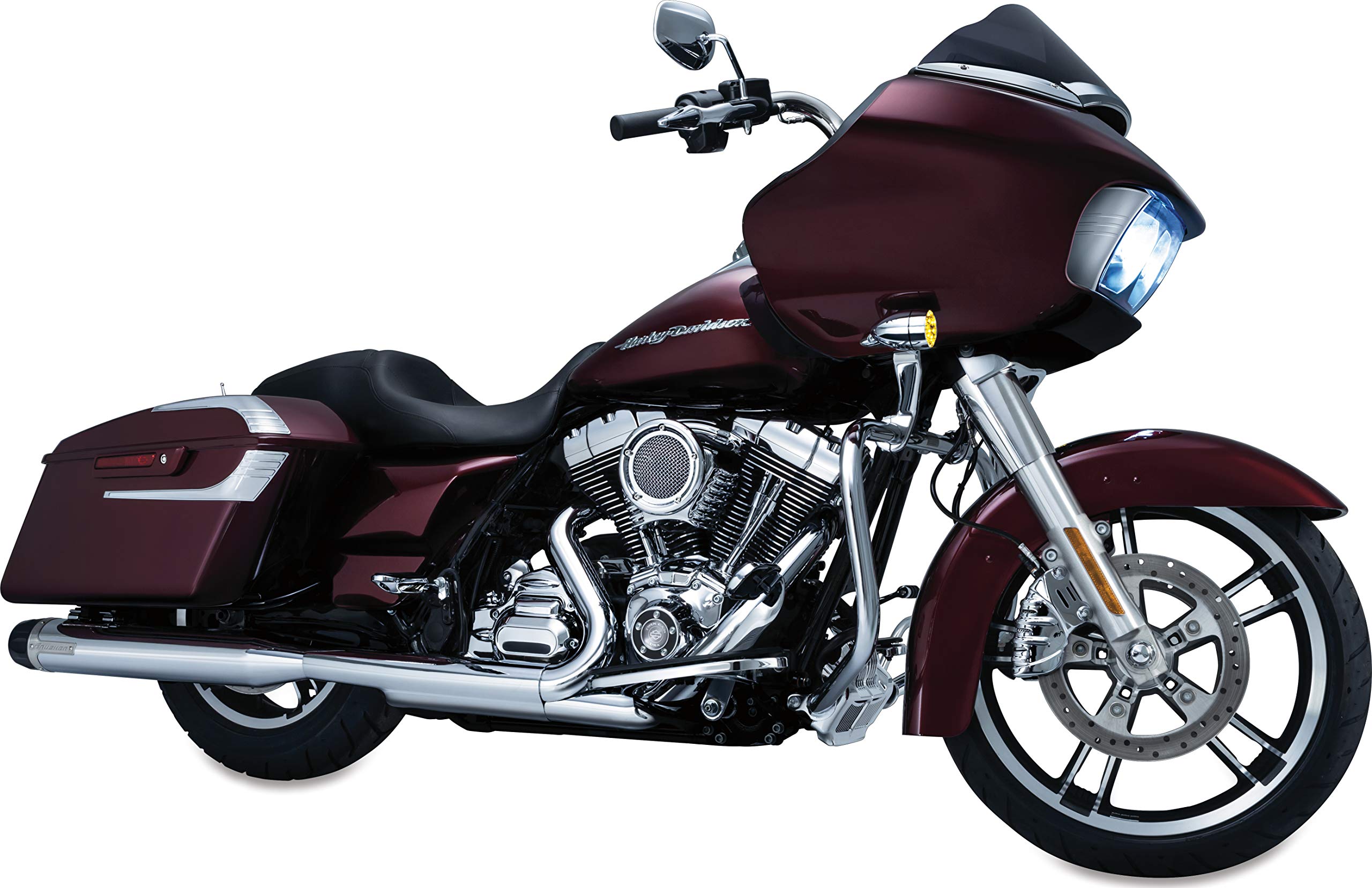 Premium ISO Handlebar Grips for Electronic Throttle Control - Compatible with 2014-2019 Harley-Davidson Motorcycles - Chrome Finish (1 Pair) - Enhance Comfort & Control for Long Rides & Highway Cruising
