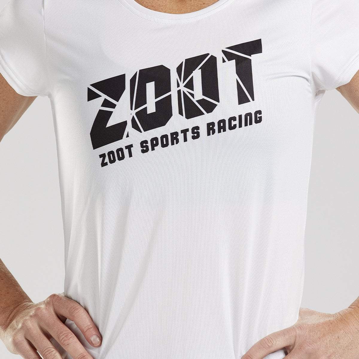 Zoot Racing Women's Running Tee - Lightweight Performance Shirt for Marathon & Training - Breathable & Moisture-Wicking Activewear for Female Athletes
