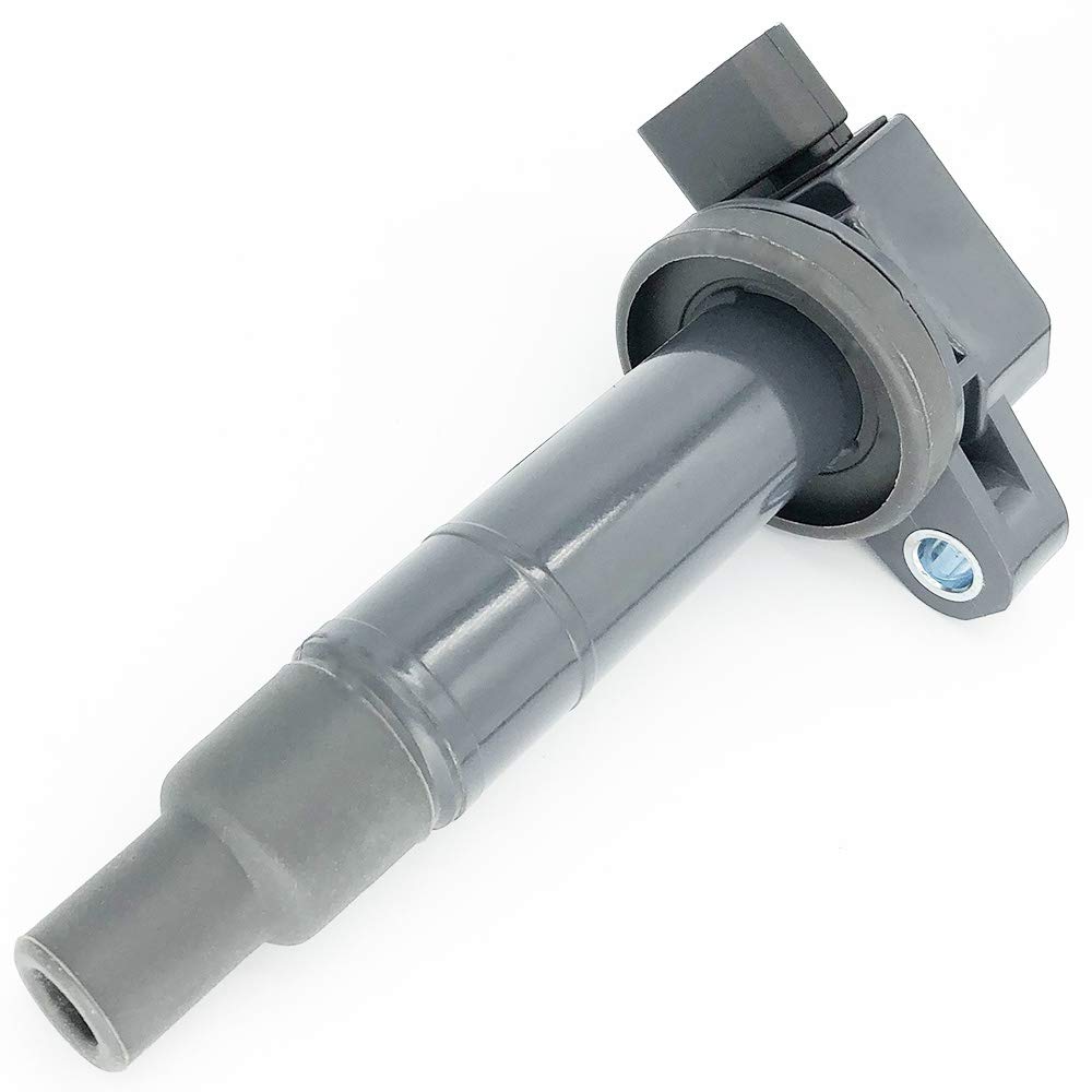 4-Pack Ignition Coil Set Compatible with Toyota Allion, Aygo, Yaris, Vios, Corolla, IQ, Porte, Prius, Raum, bB, Probox, Ractis 1.0L 1.3L 1.5L 1999+ - Replaces OEM 90919-02265 90919-02240 GN10312 UF316 - Perfect for Engine Performance & Tune-Up