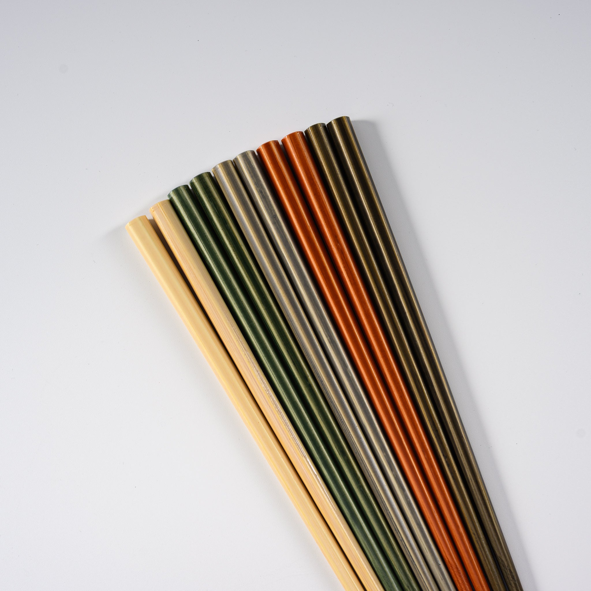 Premium Natural Bamboo Chopsticks Set - Eco-Friendly & Reusable - 2 Colors (Black/Brown) - Perfect for Sushi, Asian Cuisine & Home Dining