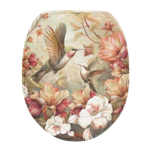 Vintage Hummingbird Floral