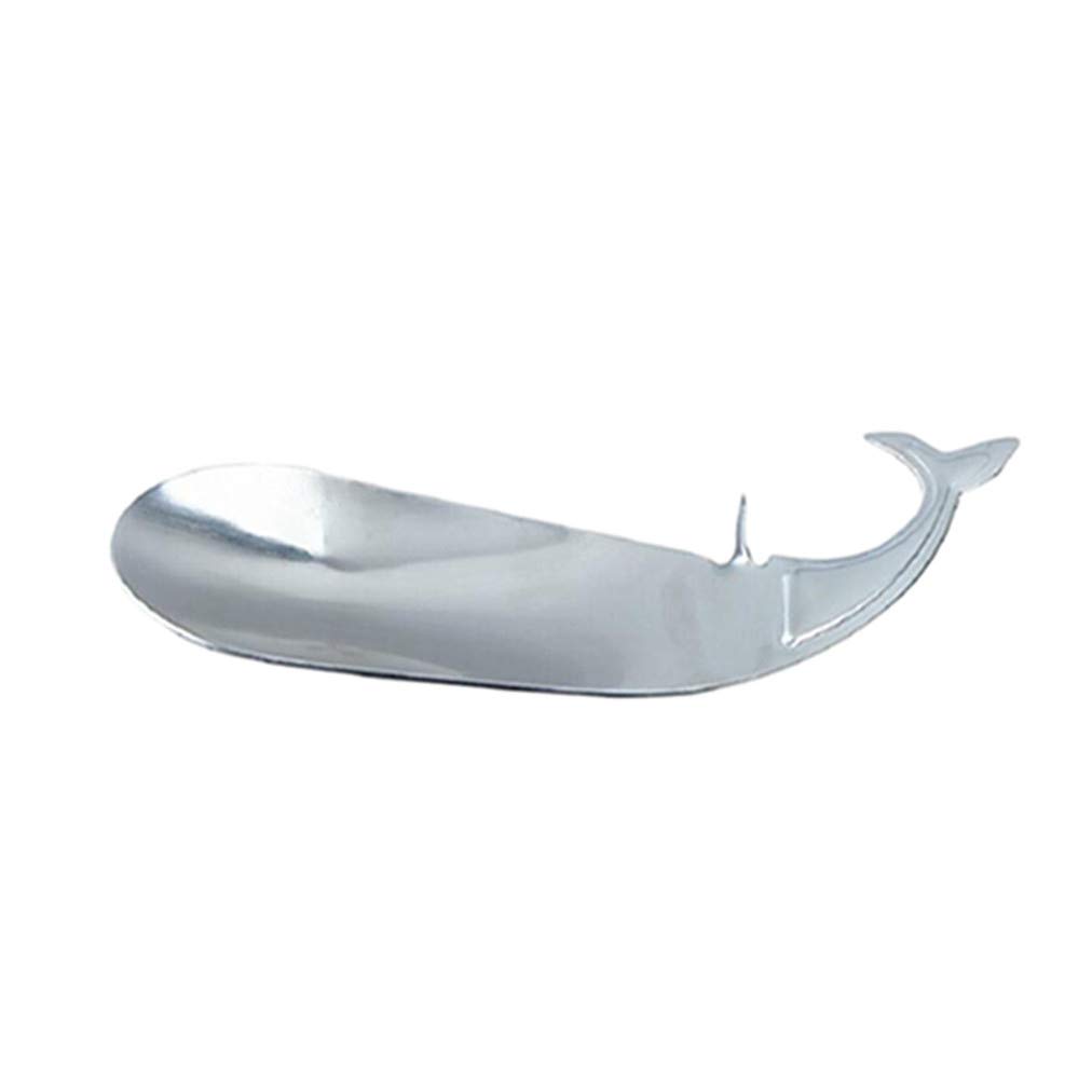 Sevenfly Stainless Steel Dolphin Fruit Spoon Opener - Passion Fruit Cutter & Extractor Kitchen Tool (Silver) - Perfect for Tropical Fruits, Smoothies & Cocktail Garnishes