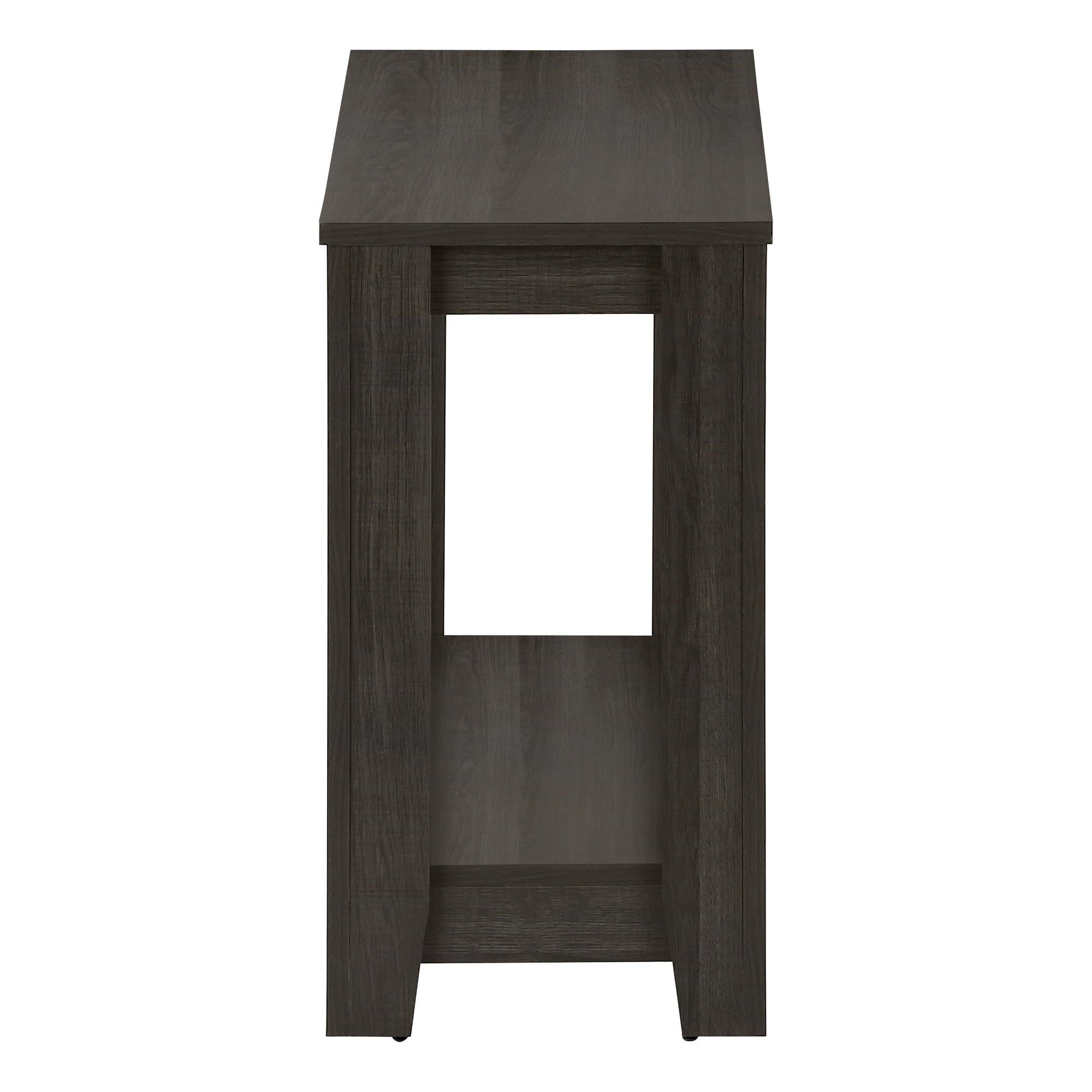 22-Inch Brown Oak Accent Table - Perfect for Living Room, Bedroom, or Entryway Decor