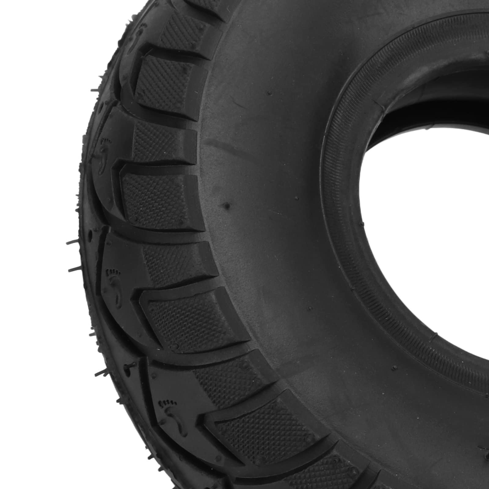 10 Inch 4.10 3.50-4 Tire and Inner Tube Set with Bent Valve - Replacement Pneumatic Tires for Electric Scooters, Bikes & Mobility Scooters - Durable Rubber Tires for Outdoor & Commuting Use