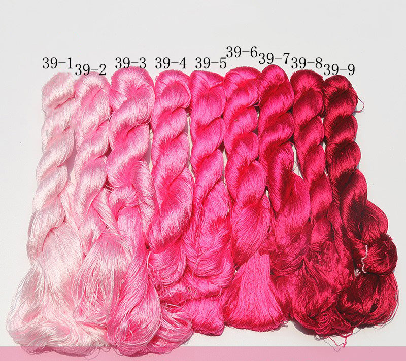 400m Suzhou Embroidery Mulberry Silk Thread for Hand Embroidery, Sewing & Crafting - Premium Chinese Silk Yarn for DIY Projects, Clothing Repair & Traditional Needlework