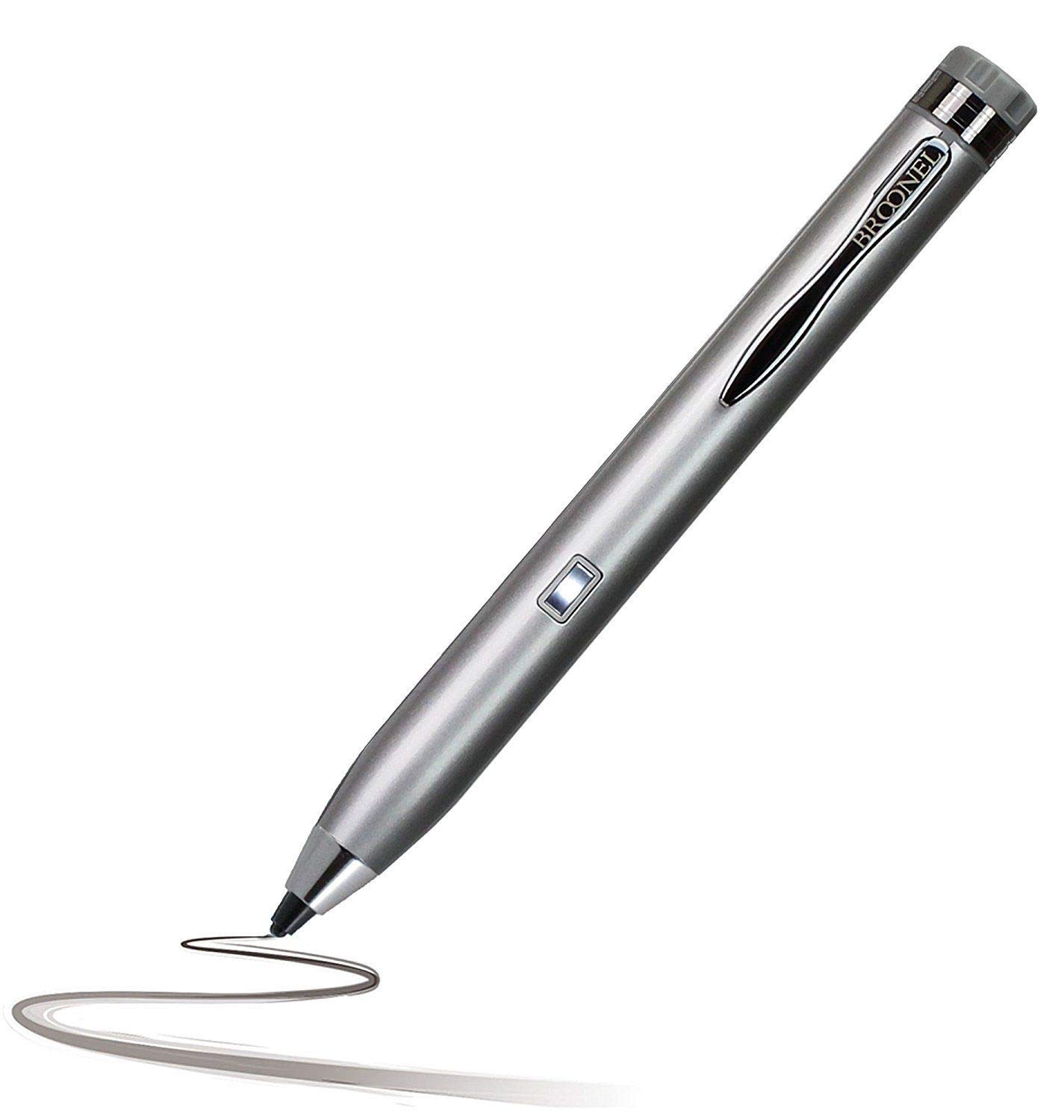 Premium Silver Fine Point Digital Active Stylus Pen for Huawei Mate X - Pressure Sensitive & Palm Rejection - Perfect for Drawing, Note-Taking & Professional Use